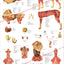 Dog Internal Organ Anatomy Poster