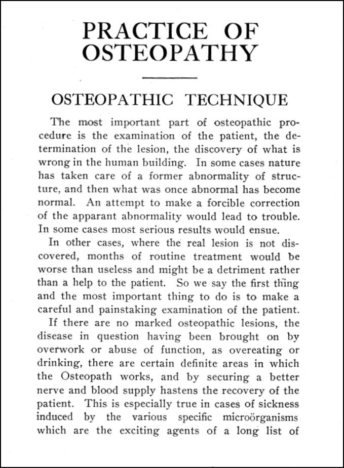 Practice of Osteopathy Murray