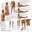 Acupuncture Point Location Reference Charts 8.5" X 11"